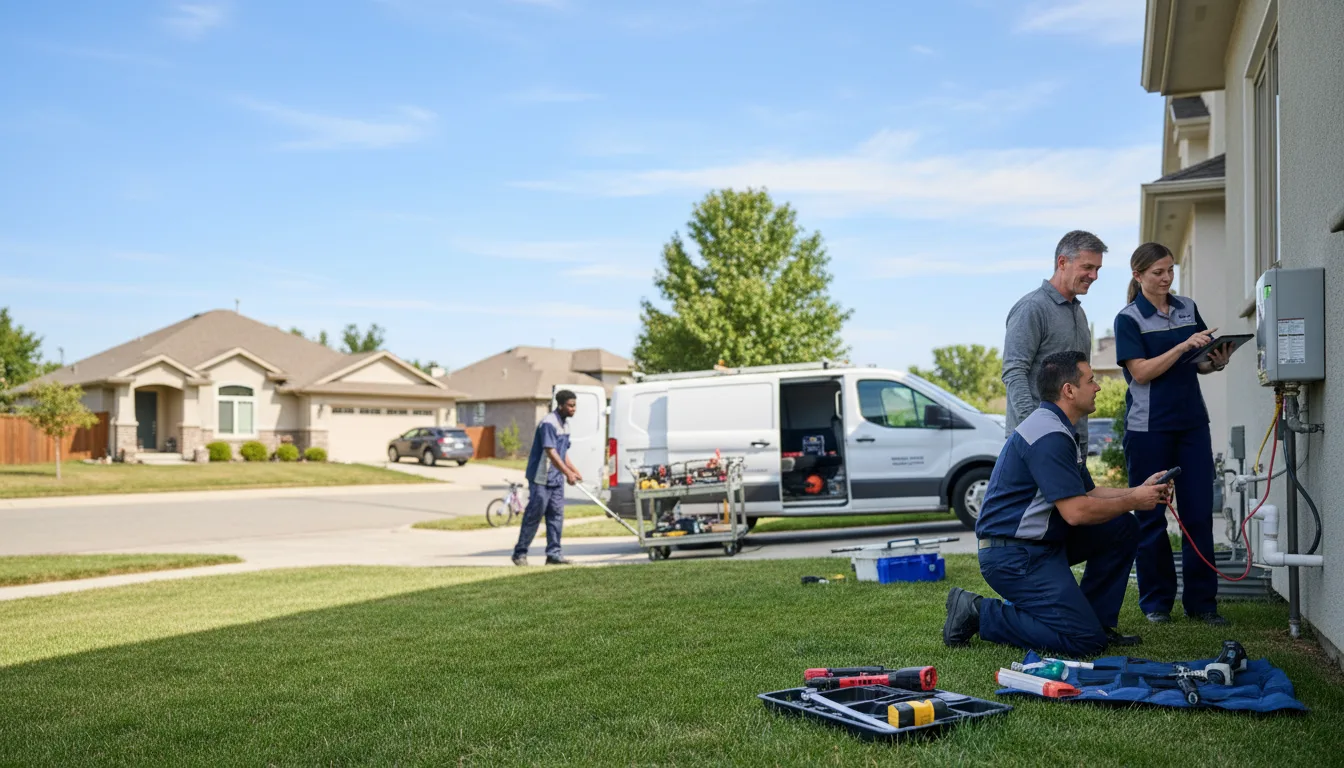 Tankless water heater service in Vermillion, MN